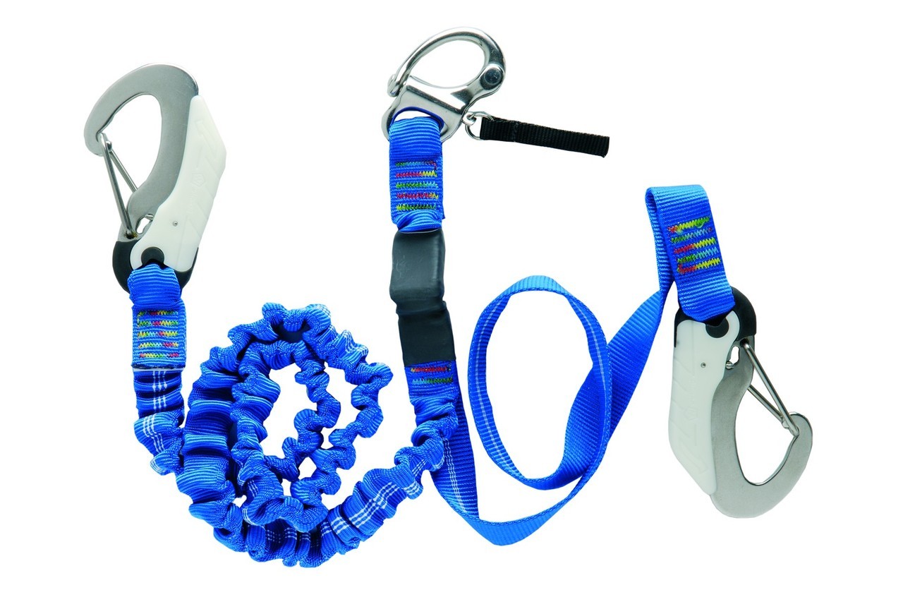 Wichard Tether ORC 1 snap shackle x 2 double hooks